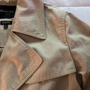 Massimo Dutti Beige Trench Coat
